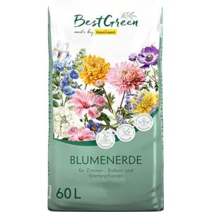 BestGreen Blumenerde 60 L – torfreduzierte Universal- & Pflanzerde mit lockerer Struktur & guter Wasserspeicherung – ideal für Zimmer-, Balkon- & Kübelpflanzen für kräftiges Wachstum BestGreen Blumenerde 60 L – torfreduzierte Universal- & Pflanzerde mit lockerer Struktur & guter Wasserspeicherung – ideal für Zimmer-, Balkon- & Kübelpflanzen für kräftiges Wachstum