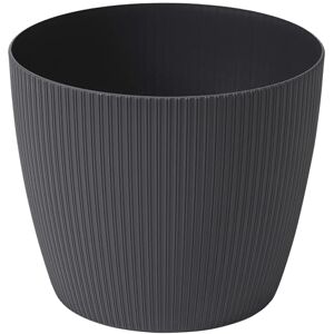 Dehner Blumentopf Magnolia, Pflanztopf Indoor, Pflanzkübel recycelt, ca. Ø 30.5 cm, Höhe 24.6 cm, Kunststoff, anthrazit Dehner Blumentopf Magnolia, Pflanztopf Indoor, Pflanzkübel recycelt, ca. Ø 30.5 cm, Höhe 24.6 cm, Kunststoff, anthrazit