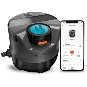 Gardena AquaPrecise Bewässerungssystem für Rasenflächen bis zu 320 m²: solarbetrieben, gleichmäßige Wasserverteilung, für jede Gartenform, Bluetooth, einfache Installation (16000-20) Gardena AquaPrecise Bewässerungssystem für Rasenflächen bis zu 320 m²: solarbetrieben, gleichmäßige Wasserverteilung, für jede Gartenform, Bluetooth, einfache Installation (16000-20)