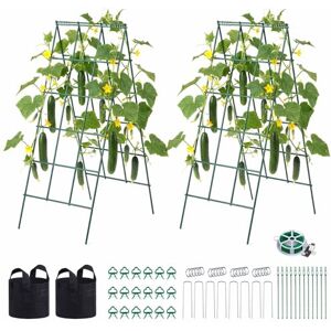 VEVOR Rankhilfe Gurken, A-förmige Rankgitter, Gartengurkengitter, Gitterspalier, Kletterhilfe für Kletterpflanzen, Erbsen, Bohnen, Zucchini, Tomaten, Blumen (4X Paneele à 46x117 cm) VEVOR Rankhilfe Gurken, A-förmige Rankgitter, Gartengurkengitter, Gitterspalier, Kletterhilfe für Kletterpflanzen, Erbsen, Bohnen, Zucchini, Tomaten, Blumen (4X Paneele à 46x117 cm)