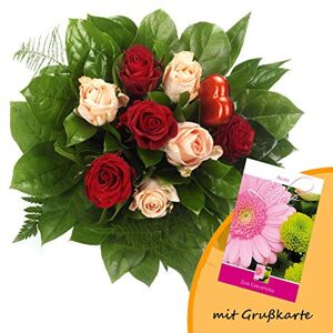 Rapido Dominik Blumen und Pflanzen, Blumenstrauß Mein Glück und Grußkarte "Geburtstag Rapido Dominik Blumen und Pflanzen, Blumenstrauß Mein Glück und Grußkarte "Geburtstag