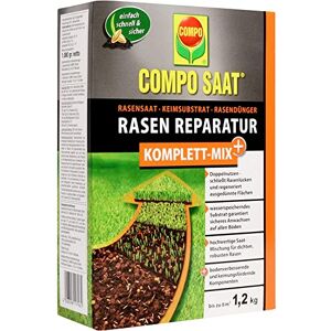Compo SAAT® Rasen-Reparatur Komplett Mix+ 1,2kg für bis zu 6 m² Compo SAAT® Rasen-Reparatur Komplett Mix+ 1,2kg für bis zu 6 m²