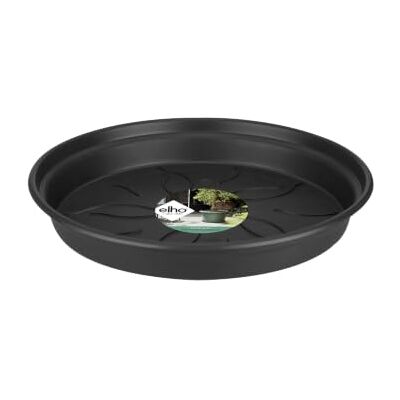 elho Green Basics Saucer Untersetzer, Living schwarz, 65 cm elho Green Basics Saucer Untersetzer, Living schwarz, 65 cm