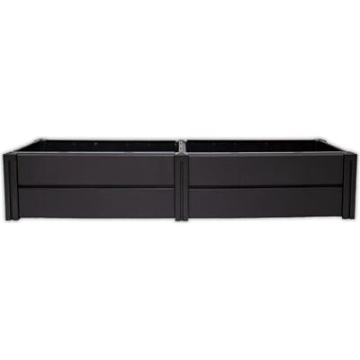 KHW Hochwertiges Hochbeet Demeter L schmal & platzsparend 158 × 44 × 31 cm 196 Liter ideal für Urbane Gärten nachhaltiges Gärtnern fördert gesunde Ernten Made in Germany KHW Hochwertiges Hochbeet Demeter L schmal & platzsparend 158 × 44 × 31 cm 196 Liter ideal für Urbane Gärten nachhaltiges Gärtnern fördert gesunde Ernten Made in Germany