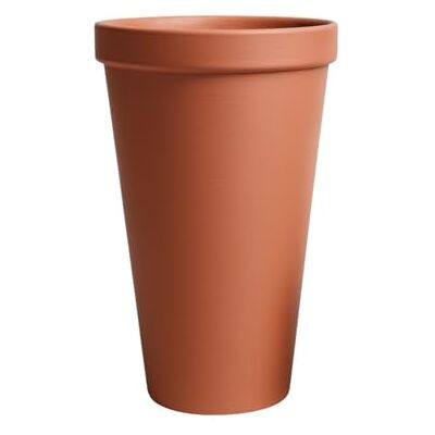 Unbekannt Pflanztopf Blumentopf Pflanzkübel Blumenkübel Tower Design Größen & Farben (48, Terrakotta) Unbekannt Pflanztopf Blumentopf Pflanzkübel Blumenkübel Tower Design Größen & Farben (48, Terrakotta)