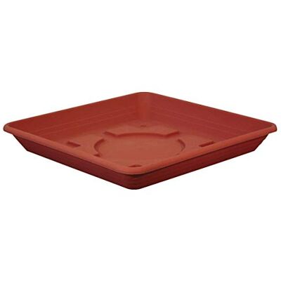 Geli Nora Untersetzer für Blumenkübel Blumentopf Pflanztopf terrakotta quadratisch eckig Kunststoff (Gr. 4) Geli Nora Untersetzer für Blumenkübel Blumentopf Pflanztopf terrakotta quadratisch eckig Kunststoff (Gr. 4)