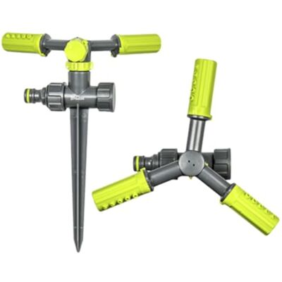 Bradas 3-Arm Kreisregner 109m² LIME Line Regner Sprinkler Bewässerung Rasensprenger Bradas 3-Arm Kreisregner 109m² LIME Line Regner Sprinkler Bewässerung Rasensprenger