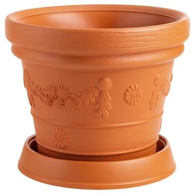 Unbekannt Blumentopf Pflanztopf Massiv Blumenkübel Terrakotta Mocca Untersetzer 5 Größen von rg-vertrieb Unbekannt Blumentopf Pflanztopf Massiv Blumenkübel Terrakotta Mocca Untersetzer 5 Größen von rg-vertrieb