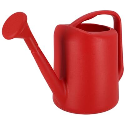 Esschert Design Gießkanne 5 L ROT Kunststoff incl. Ausgießer Garten Blumen modern Kanne Brause Esschert Design Gießkanne 5 L ROT Kunststoff incl. Ausgießer Garten Blumen modern Kanne Brause