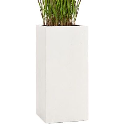 Pflanzwerk ® Pflanzkübel Tower Sand 80x40x40cm *Frostbeständiger Blumenkübel* *UV-Schutz* *Qualitätsware* Pflanzwerk ® Pflanzkübel Tower Sand 80x40x40cm *Frostbeständiger Blumenkübel* *UV-Schutz* *Qualitätsware*