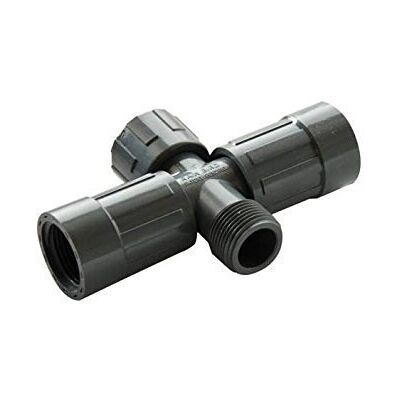 Rain Bird PVC-Verschraubung/Verteiler Kreuzstück, 1" Innengewinde x 1" Außengewinde, 2 Auslässe: 1"Innengewinde Rain Bird PVC-Verschraubung/Verteiler Kreuzstück, 1" Innengewinde x 1" Außengewinde, 2 Auslässe: 1"Innengewinde