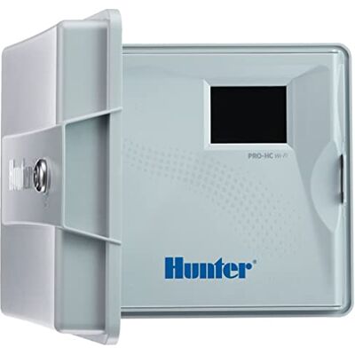 Hunter PHC1201 Beregnungscomputer 12 Stationen, Weiß, 23x25x10cm Automatische Bewässerungssteuerung für mehrere Kreise, 12 Stationen, Weiß Hunter PHC1201 Beregnungscomputer 12 Stationen, Weiß, 23x25x10cm Automatische Bewässerungssteuerung für mehrere Kreise, 12 Stationen, Weiß