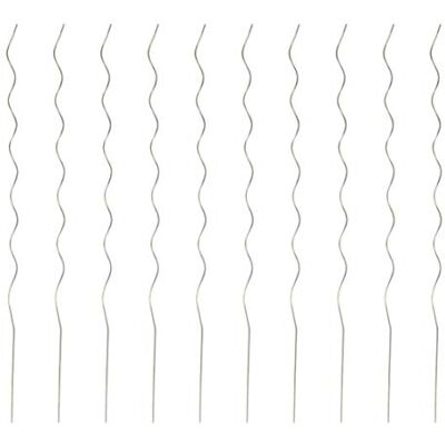 Windhager Tomatenspiralstab-Set, Pflanzstäbe, Rankhilfe für Tomaten Pflanzen Sträucher, Tomatenstangen, 10 Stück, verzinkt, 150cm, 89122 Windhager Tomatenspiralstab-Set, Pflanzstäbe, Rankhilfe für Tomaten Pflanzen Sträucher, Tomatenstangen, 10 Stück, verzinkt, 150cm, 89122