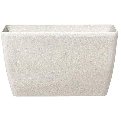 Beliani Blumentopf Beigestein 74x32x45 cm - Pflanzenkübel - Modern Minimalistisch Beliani Blumentopf Beigestein 74x32x45 cm - Pflanzenkübel - Modern Minimalistisch