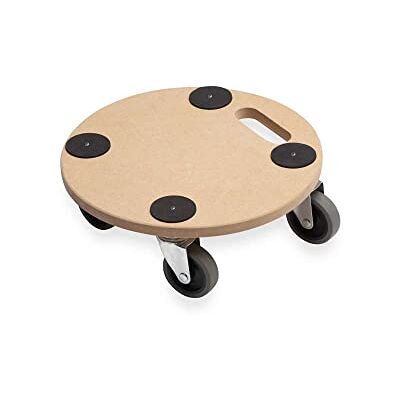 Metafranc Pflanzenroller Ø 350 mm 150 kg Tragkraft MDF-Platte TPE-Räder / Möbelroller / Untersetzer mit Rollen / Transporthilfe für Pflanzen / 821360 Metafranc Pflanzenroller Ø 350 mm 150 kg Tragkraft MDF-Platte TPE-Räder / Möbelroller / Untersetzer mit Rollen / Transporthilfe für Pflanzen / 821360