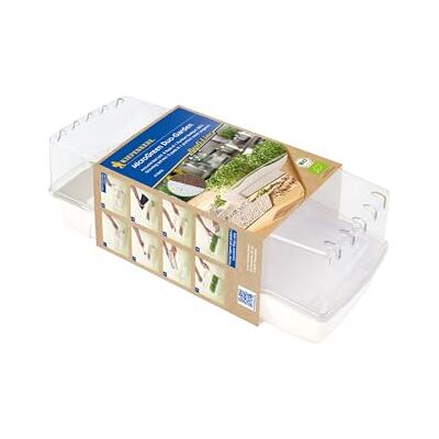 Kiepenkerl BIO MicroGreen Duo-Garden 618602, Anzuchtset Anzuchtset für frische Keimsprossen & Microgreens, inkl, 2 Bio-Samenpads & Bio-Saatgut Kiepenkerl BIO MicroGreen Duo-Garden 618602, Anzuchtset Anzuchtset für frische Keimsprossen & Microgreens, inkl, 2 Bio-Samenpads & Bio-Saatgut
