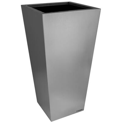 VIVANNO Pflanzkübel Classic 90x45x45 cm Edelstahl Pflanztopf Rostfrei Wetterfester Blumentopf aus gebürstetem V2A Edelstahl, ideal als eleganter Pflanzen-Kübel für Garten, Terrasse und Balkon. VIVANNO Pflanzkübel Classic 90x45x45 cm Edelstahl Pflanztopf Rostfrei Wetterfester Blumentopf aus gebürstetem V2A Edelstahl, ideal als eleganter Pflanzen-Kübel für Garten, Terrasse und Balkon.