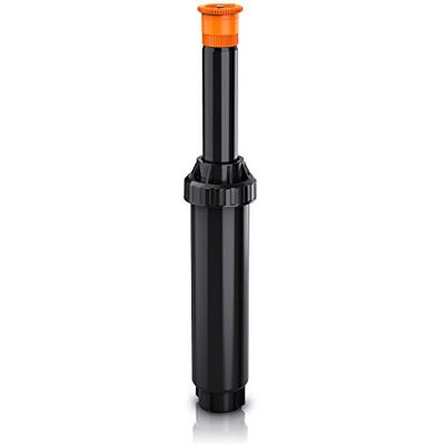 Brandson Versenkregner Rasensprinkler – versenkbar – für Flächen bis 25 m2 – mit Schmutzsieb – frostsicher schwarz Brandson Versenkregner Rasensprinkler – versenkbar – für Flächen bis 25 m2 – mit Schmutzsieb – frostsicher schwarz