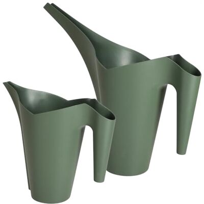 com-four ® 2X Gießkanne 1,0L & 1,4L, Schöne Langhals-Gießkanne im Set Blumengießkanne zum Gießen und Düngen von Pflanzen für innen und außen com-four ® 2X Gießkanne 1,0L & 1,4L, Schöne Langhals-Gießkanne im Set Blumengießkanne zum Gießen und Düngen von Pflanzen für innen und außen