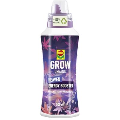 Compo GROW ORGANIC Heaven Energy Booster 500 ml für vitale und schöne Pflanzen dank natürlicher Aminosäuren und Algenextrakten, lila Compo GROW ORGANIC Heaven Energy Booster 500 ml für vitale und schöne Pflanzen dank natürlicher Aminosäuren und Algenextrakten, lila