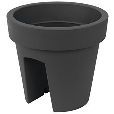Prosperplast Prosper Plast dlofr250-s433 24,5 x 24,5 x 22,5 cm "lofly" Geländer Blumentopf – Anthrazit (12-teilig) Prosperplast Prosper Plast dlofr250-s433 24,5 x 24,5 x 22,5 cm "lofly" Geländer Blumentopf – Anthrazit (12-teilig)