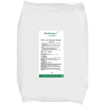Beckmann Weindünger Obstdünger 25 kg Weinbau Obstbau Profidünger Beckmann Weindünger Obstdünger 25 kg Weinbau Obstbau Profidünger