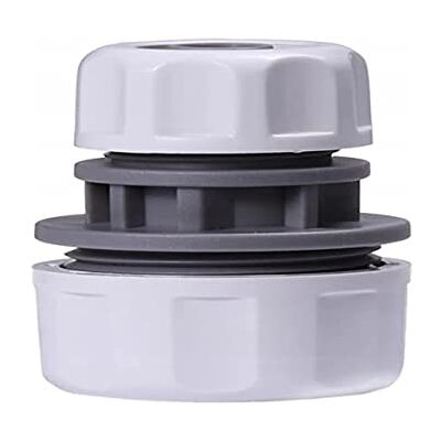 Bradas Schlauchverbinder 3/4" auf 1/2" White Line Adapter Verbinder Verbindung Bradas Schlauchverbinder 3/4" auf 1/2" White Line Adapter Verbinder Verbindung