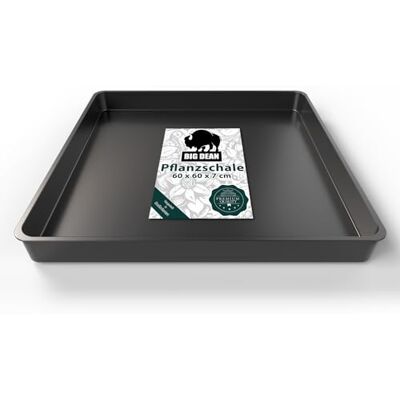 BigDean Pflanzschale groß 60x60x7cm ideal für anzüchten, Pflanzen & mehr BigDean Pflanzschale groß 60x60x7cm ideal für anzüchten, Pflanzen & mehr