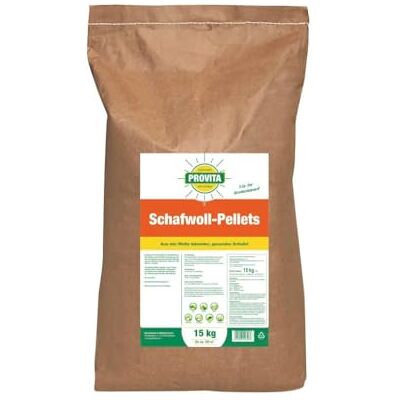Beckmann Schafwoll-Pellets Naturdünger 15 kg Papiersack Beckmann Schafwoll-Pellets Naturdünger 15 kg Papiersack