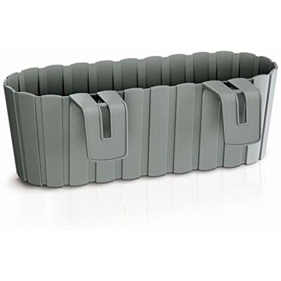 Prosperplast Boardee Hook Blumenkasten Balkonkasten Blumentopf Pflanzkasten 4,9L 383x212x130mm (Grau) Prosperplast Boardee Hook Blumenkasten Balkonkasten Blumentopf Pflanzkasten 4,9L 383x212x130mm (Grau)