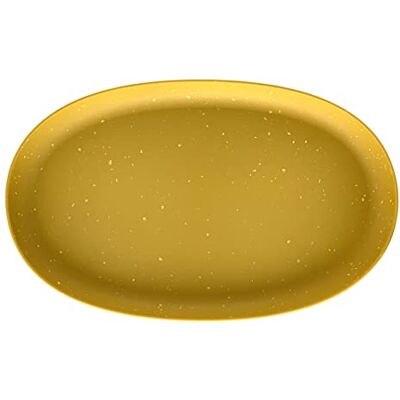 八幡化成(Hachimankasei) Yahata Kasei 243243 Eco Topf/Eco Teller oval 490 Senf "Papier Hachiman Gardens:Papier" Made in Japan 八幡化成(Hachimankasei) Yahata Kasei 243243 Eco Topf/Eco Teller oval 490 Senf "Papier Hachiman Gardens:Papier" Made in Japan