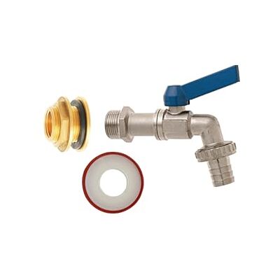 GEKA Water Butt Connection Set Brass Internal Thread 3/4 Inch Nominal Size mm 19 Male Thread 1 Inch GEKA Water Butt Connection Set Brass Internal Thread 3/4 Inch Nominal Size mm 19 Male Thread 1 Inch