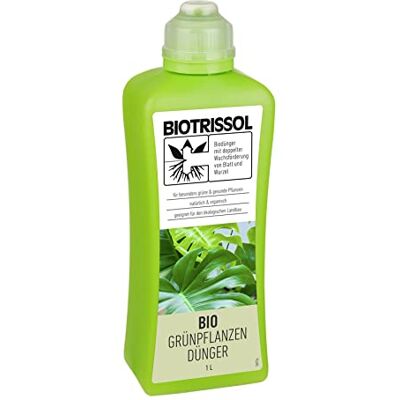 Compo Bio Grünpflanzendünger, Dünger für alle Grünpflanzen und Palmen, 100 % pflanzliche Inhaltsstoffe, Vegan, 1 L, BIOTRISSOL Compo Bio Grünpflanzendünger, Dünger für alle Grünpflanzen und Palmen, 100 % pflanzliche Inhaltsstoffe, Vegan, 1 L, BIOTRISSOL