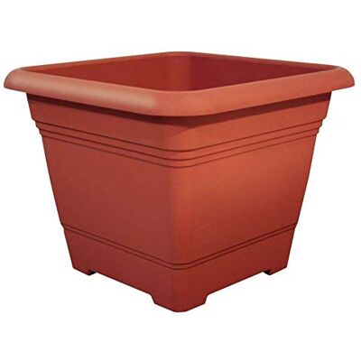 Geli Planter Nora Pflanzk?Bel Pflanztopf Blumentopf Blumenk?Bel terrakotta quadratisch (2) Geli Planter Nora Pflanzk?Bel Pflanztopf Blumentopf Blumenk?Bel terrakotta quadratisch (2)
