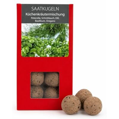AddLiving Saatkugeln Kräuter 8 Stk. Kräutersamen Set Saatbomben Küchenkräuter Saatgut Kräuter für Balkon & Garten Samenbomben Petersilie, Schnittlauch, Dill, Basilikum & Oregano Seedbombs Seedballs AddLiving Saatkugeln Kräuter 8 Stk. Kräutersamen Set Saatbomben Küchenkräuter Saatgut Kräuter für Balkon & Garten Samenbomben Petersilie, Schnittlauch, Dill, Basilikum & Oregano Seedbombs Seedballs