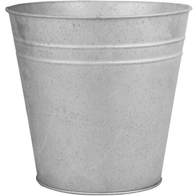 Esschert Design OZ51 Zink Blumentopf groß Esschert Design OZ51 Zink Blumentopf groß