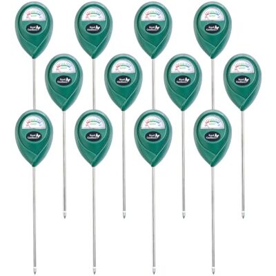 Royal Gardineer Boden Messgerät: 12er-Set Boden-Feuchtigkeitsmessgerät für Pflanzen (Zimmerpflanzen Feuchtigkeitsmesser, Topfpflanzen Feuchtigkeitsmesser) Royal Gardineer Boden Messgerät: 12er-Set Boden-Feuchtigkeitsmessgerät für Pflanzen (Zimmerpflanzen Feuchtigkeitsmesser, Topfpflanzen Feuchtigkeitsmesser)