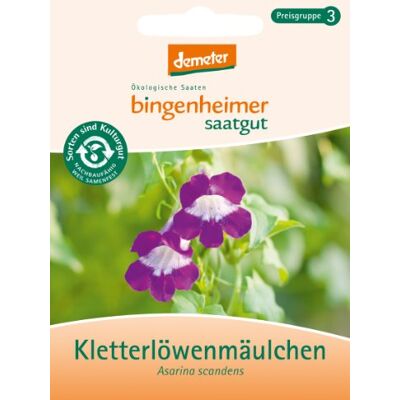 Bingenheimer Saatgut Kletterlöwenmäulchen Bingenheimer Saatgut Kletterlöwenmäulchen