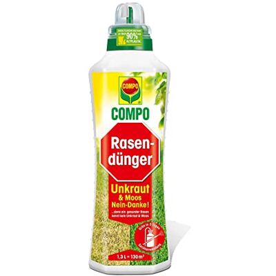 Compo Rasendünger Unkraut und Moos Nein-Danke Flüssig, 1,3 L für 130 m² Compo Rasendünger Unkraut und Moos Nein-Danke Flüssig, 1,3 L für 130 m²