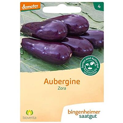 Bingenheimer Saatgut , Aubergine, Sorte Zora Bingenheimer Saatgut , Aubergine, Sorte Zora