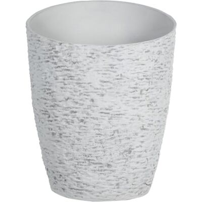 Beliani Blumentopf Mineralwerkstoff grau Anik-Optik rund 44x44 cm ohne Loch Indoor & Outdoor 58 cm hoch modern Naxos Beliani Blumentopf Mineralwerkstoff grau Anik-Optik rund 44x44 cm ohne Loch Indoor & Outdoor 58 cm hoch modern Naxos