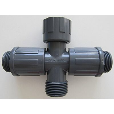 Rain Bird PVC-Verschraubung/Verteiler Kreuzstück 1" Innengewinde x 1" Außengewinde; 2 Auslässe 1" Außengewinde Rain Bird PVC-Verschraubung/Verteiler Kreuzstück 1" Innengewinde x 1" Außengewinde; 2 Auslässe 1" Außengewinde