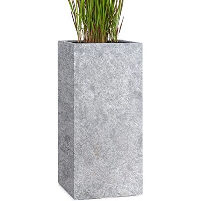 Pflanzwerk ® Pflanzkübel Tower Lava Hellgrau 50x23x23cm Blumentopf *Frostbeständige Blumenkübel* *UV-Schutz* *Premium Pflanzenkübel Qualität* Pflanzwerk ® Pflanzkübel Tower Lava Hellgrau 50x23x23cm Blumentopf *Frostbeständige Blumenkübel* *UV-Schutz* *Premium Pflanzenkübel Qualität*
