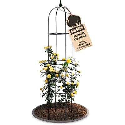 BigDean Rankgitter Metall Rosen Spalier 1,93 hohe Rankhilfe Garten BigDean Rankgitter Metall Rosen Spalier 1,93 hohe Rankhilfe Garten