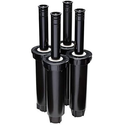Rain Bird 1804DSH4PK Professioneller Pop-Up-Sprinkler, 180° Halbkreismuster, 2,4 m 3,8 m Sprühabstand, 10,2 cm Pop-Up-Höhe, 4 Stück Rain Bird 1804DSH4PK Professioneller Pop-Up-Sprinkler, 180° Halbkreismuster, 2,4 m 3,8 m Sprühabstand, 10,2 cm Pop-Up-Höhe, 4 Stück