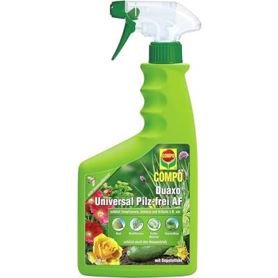 Compo Duaxo Universal Pilz-frei AF, Bekämpfung von Pilzkrankheiten an Zierpflanzen, Gemüse und Kräutern, Anwendungsfertig, 750 ml Compo Duaxo Universal Pilz-frei AF, Bekämpfung von Pilzkrankheiten an Zierpflanzen, Gemüse und Kräutern, Anwendungsfertig, 750 ml