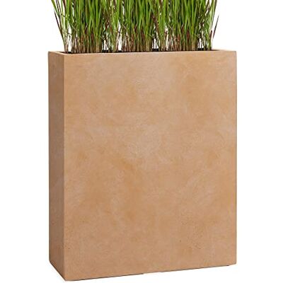Pflanzwerk ® Pflanzkübel Divider Terrakotta 92x80x30cm *Frostbeständiger Blumenkübel* *UV-Schutz* *Qualitätsware* Pflanzwerk ® Pflanzkübel Divider Terrakotta 92x80x30cm *Frostbeständiger Blumenkübel* *UV-Schutz* *Qualitätsware*