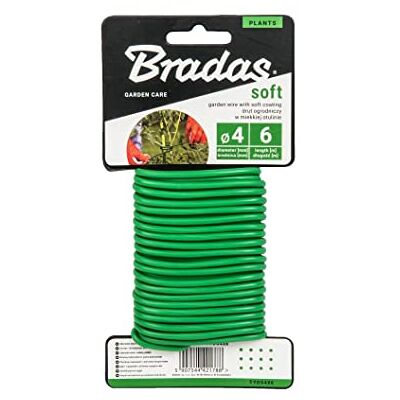 Bradas Gartendraht Soft Grün 3 mm x 8 m Bradas Gartendraht Soft Grün 3 mm x 8 m