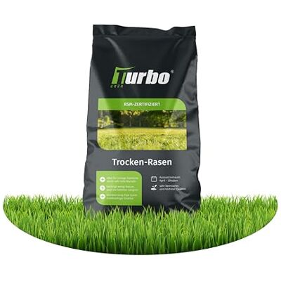 TURBOGRUEN turbogrün® Trockenrasen Rasensamen 1 kg für 35 m² sonnige Standorte RSM Grassamen für trockene, sonnige Flächen ideal zur Neuanlage und Nachsaat für einen robusten, hitzeverträglichen Rasen TURBOGRUEN turbogrün® Trockenrasen Rasensamen 1 kg für 35 m² sonnige Standorte RSM Grassamen für trockene, sonnige Flächen ideal zur Neuanlage und Nachsaat für einen robusten, hitzeverträglichen Rasen