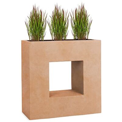 Pflanzwerk ® Pflanzkübel Vista Terrakotta 66x66x28cm *Frostbeständiger Blumenkübel* *UV-Schutz* *Qualitätsware* Pflanzwerk ® Pflanzkübel Vista Terrakotta 66x66x28cm *Frostbeständiger Blumenkübel* *UV-Schutz* *Qualitätsware*